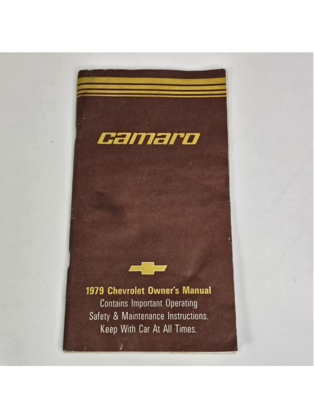 1979 Chevrolet Camaro Original Owner’s Manual GM Chevy Owners Book 472992-C